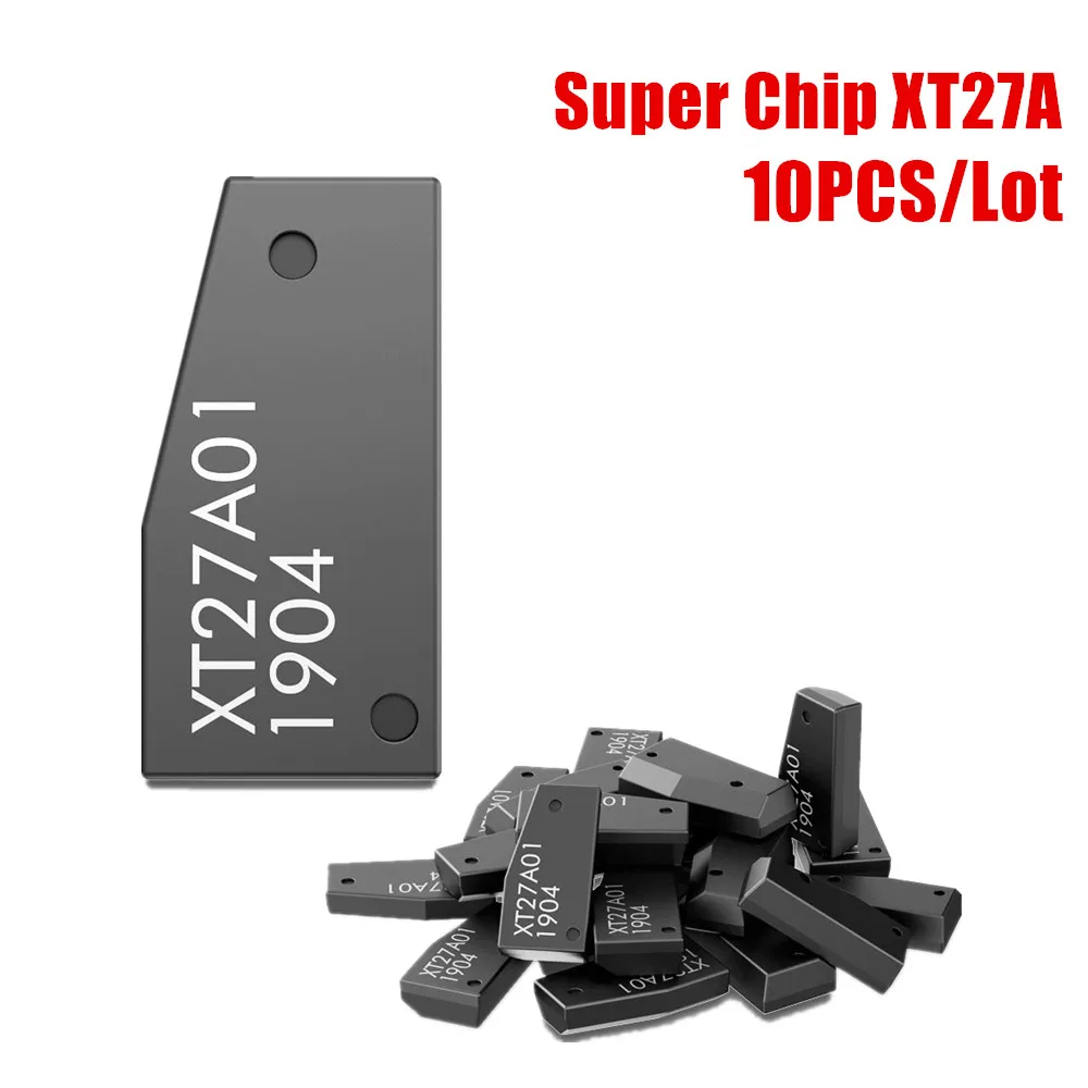 

10pcs Xhorse VVDI Super Chip XT27A XT27B Add ID46/ID47 Electric/ID49/MQB Types Transponder Update XT27A for VVDI2 Key Tool max