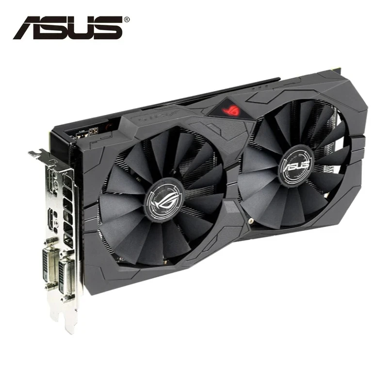 GEBRAUCHTE ASUS-Grafikkarten AMD RX 580 8 GB GDDR5 Mining GPU-Grafikkarte 256 Bit Computer RX580