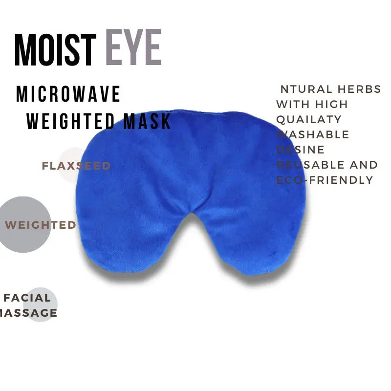 Microwave Head Pad Massager For Face  Warm and Cold Face Eye Mask Sinus Relief Pack for Migraine, Tension, Stress, Headache