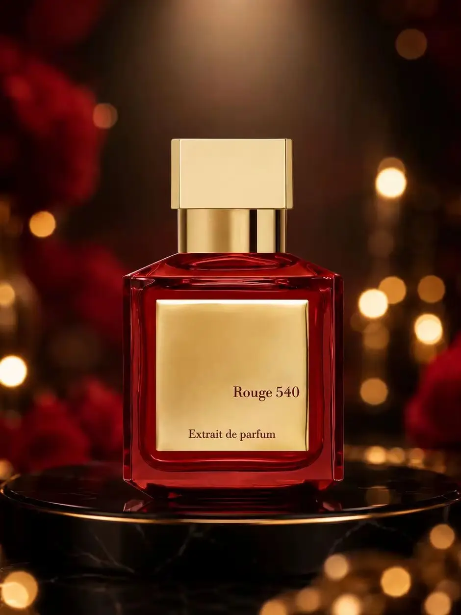 70ml 2.4 FL OZ Premium Rouge 540 Extrait Parfüm-Spray Langanhaltender Verführerischer Jasmin-Amber Körperspray
