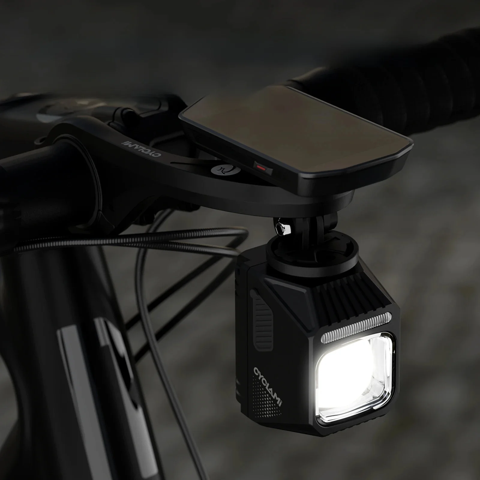 AliExpress CYCLAMI 1200 lumens Bicycle Cutoff Line Headlights Bike Hanging Front Lamp Night Riding MTB Road Flashlight Cycling Accessories