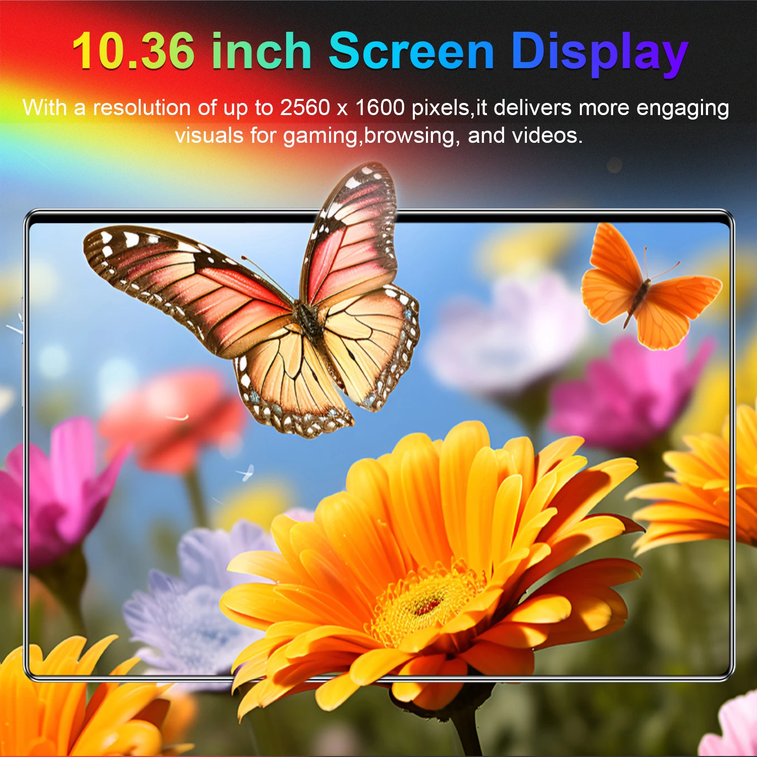 Imagen 5: Tablet Android de 14 núcleos y 5G, pantalla de 10.36 pulgadas, 16 GB de RAM, 1 TB de ROM, 20000 mAh, Android 13.0, doble tarjeta SIM, Bluetooth, WiFi, red, tipo C, tablet PC, WPS, GPS