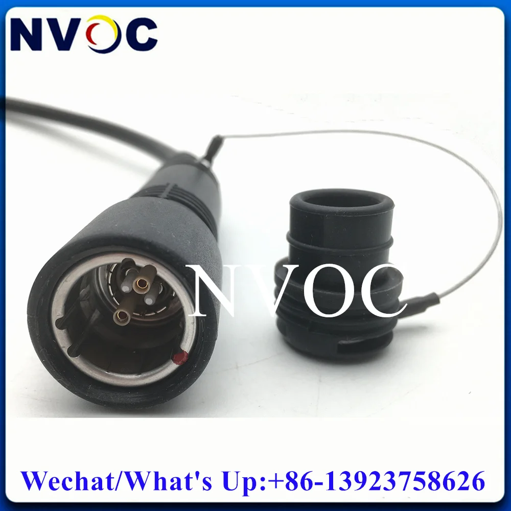 2 buah kabel PVC Patch serat optik 20M Cable SMPTE kabel PVC, HDTV kamera Hybrid electric-fibre LeMo konektor Self-Latching FUW-PUW