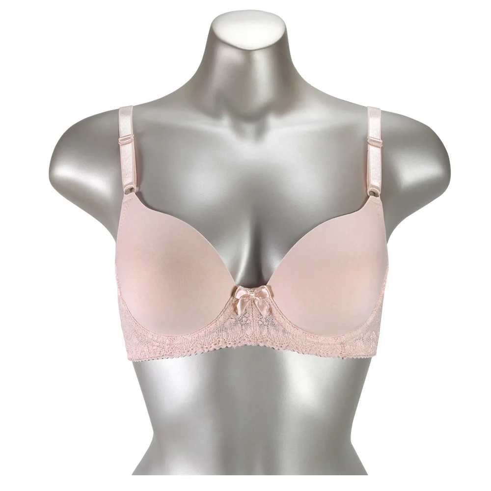 AONE Women's Wide Wing Molded Wire Bra B Cup CB8