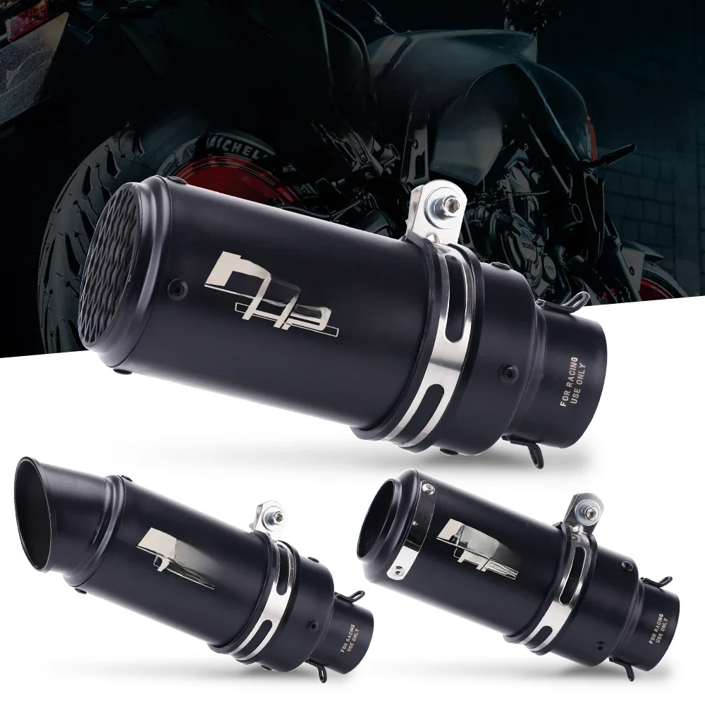 AliExpress NONE Universal, 51mm, 61mm exhaust muffler for motorcycles, dirt bike, atv, removable, db killer, exhaust tips, stainless steel