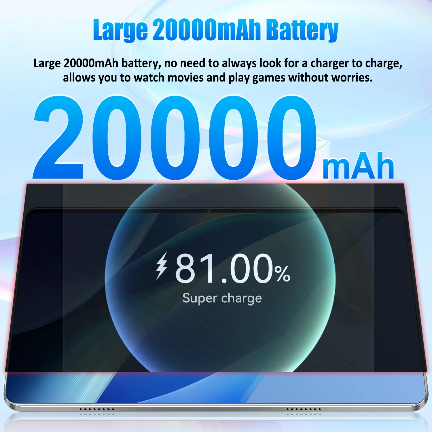 Obrázek 5: 14core 10.36 palec Android 13.0 2026 5G tablet 16GB+1TB 16mp 32MP dvojí karta 20000mah velký baterie WIFI Bluetooth sit' tableta