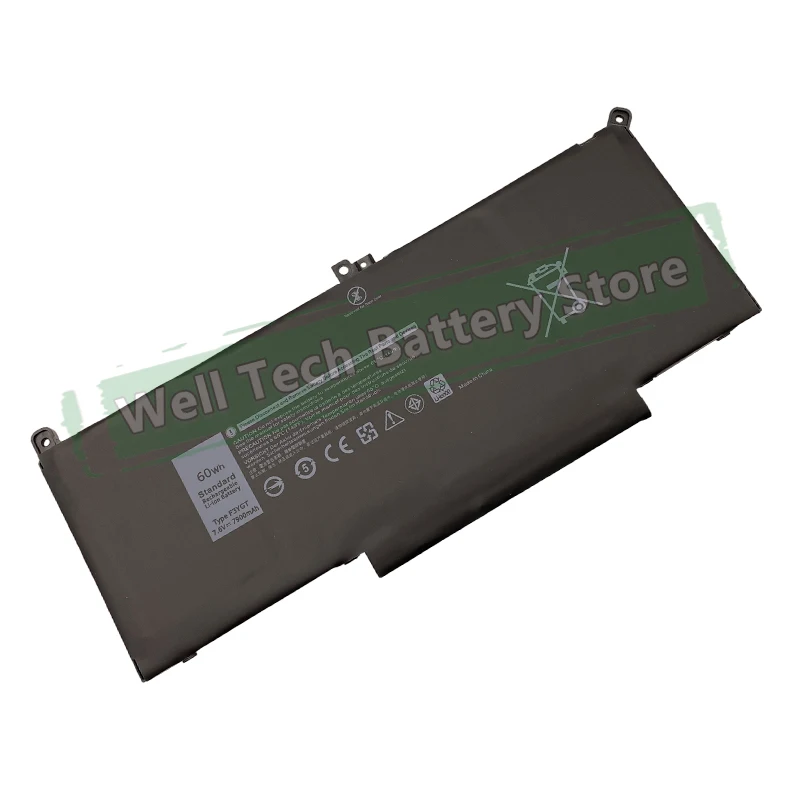 4CELLS F3YGT Laptop Battery For DELL Latitude 12 7000 7290 13 7000 7390 7380 7390 14 7480 7490