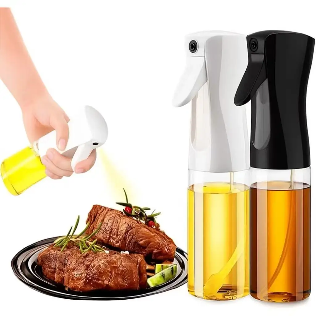 Spray Borrifador de Azeite 220ML Vinagre Culinário Pulverizador Galheteiro Óleo