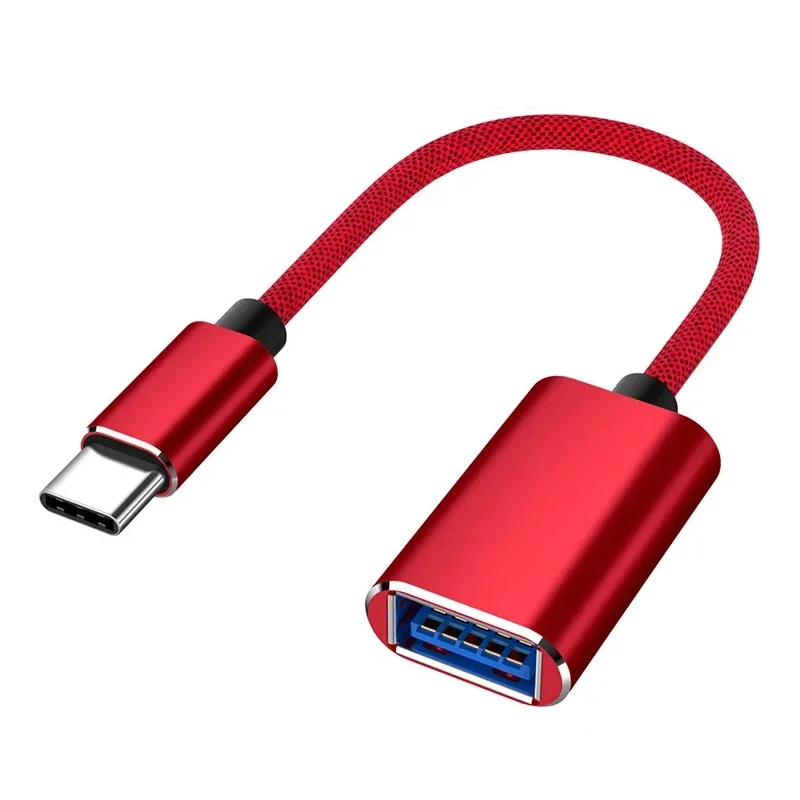 Adapter OTG Kable Micro USB Kabel OTG USB Micro Type c do USB dla Macbook Air Pro Samsung Xiaomi Android Phone dla Flash Drive — 2