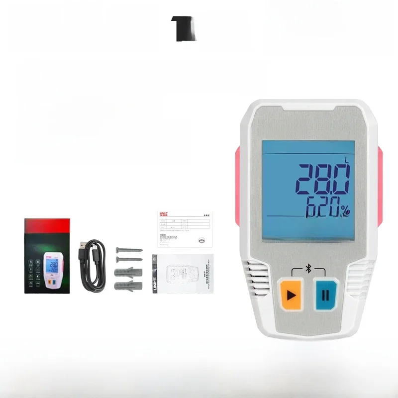 UNI-T A56 BT Thermometer Hygrometer A57 BT Bluetooth Temperature Humidity Data Logger For Refrigeration Cold Chain Transport Lab