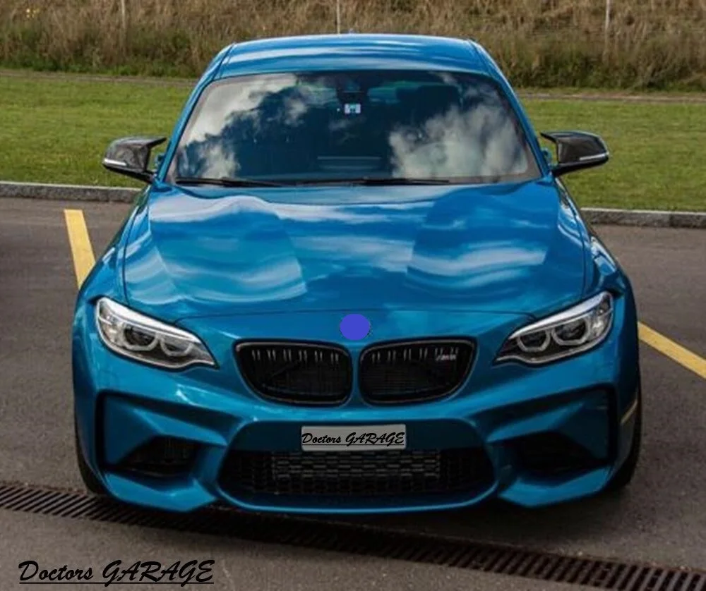 Couvercle de rétroviseur chauve-souris pour BMW série F20 F22 F30 F32 F33 F36, étui à ailes noir brillant, Kit de carrosserie, accessoire de voiture automobile