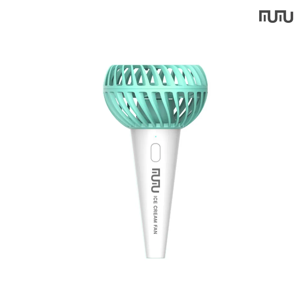 MUMU Ice Cream Fan Portable Fan Handy Fan (Mint)