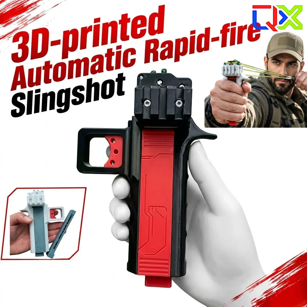 qx-3d-printed-automatic-slingshot-n52-magnet-leather-pouch-outdoor-competitive-training-precision-shooting-gear