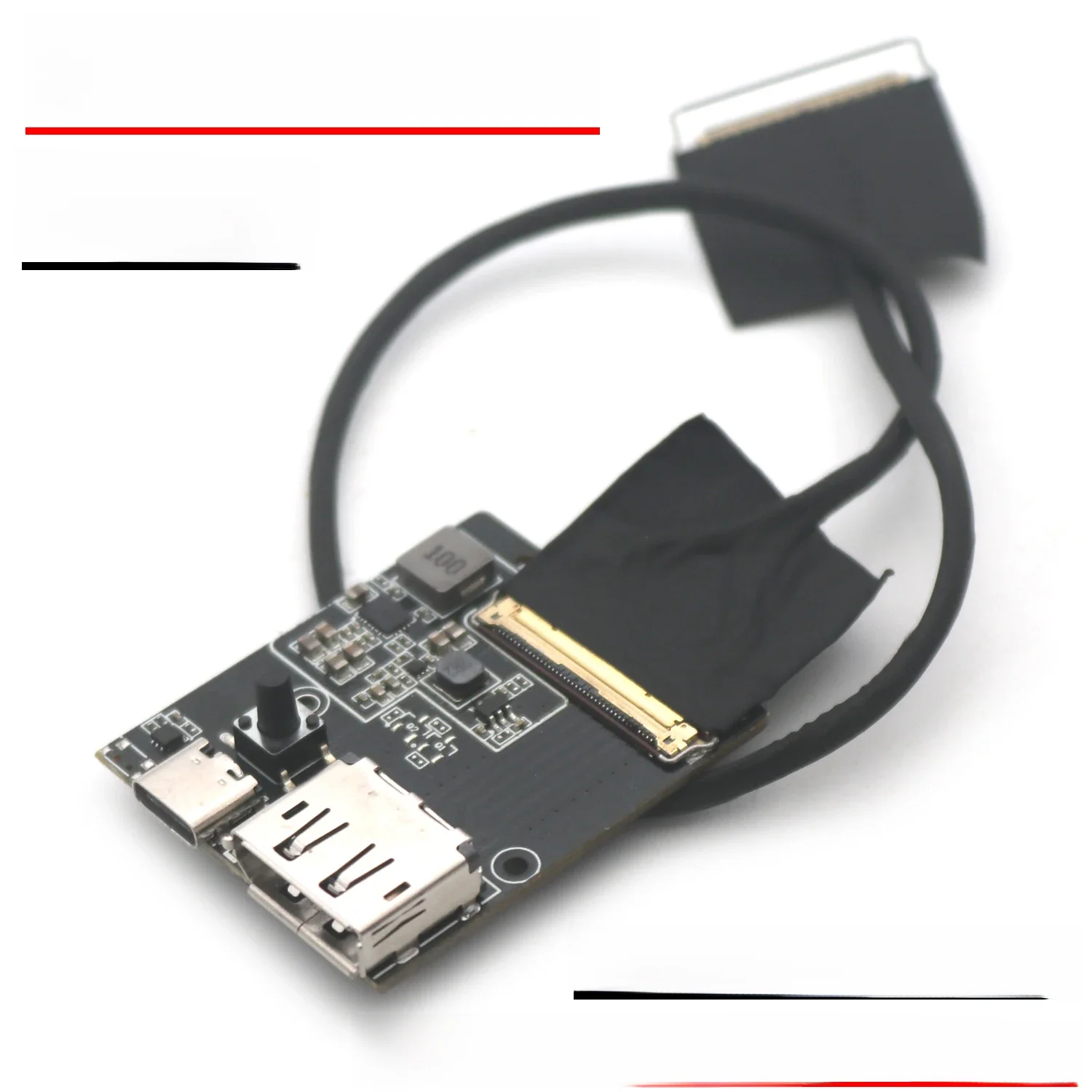 40pin 30pin DP do EDP płyta sterownicza Adapter sygnału EDP 2K 4K TFT LED przenośny wyświetlacz LCD 240HZ 120HZ 60HZ kabel koncentryczny — zdjęcie 2