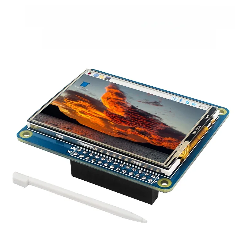 SHCHV 2.4 Cal ekran dotykowy dla Raspberry Pi Zero 2 W 320x240 interfejs SPI wyświetlacz TFT dla Pi 4B 3B + 3B 3A + — zdjęcie produktu 7