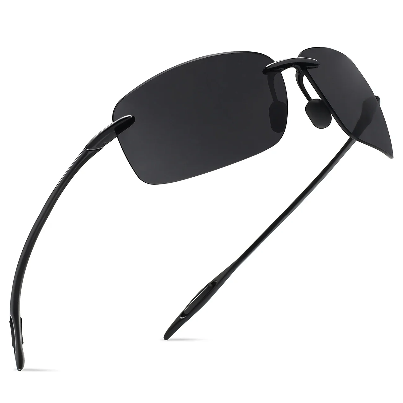 JULI The Matrix klasyczne sportowe okulary przeciwsłoneczne bez oprawek męskie pomarańczowe męskie okulary do jazdy prostokątne ultralekkie oprawki okulary przeciwsłoneczne UV400 MJ8009 — zdjęcie 2