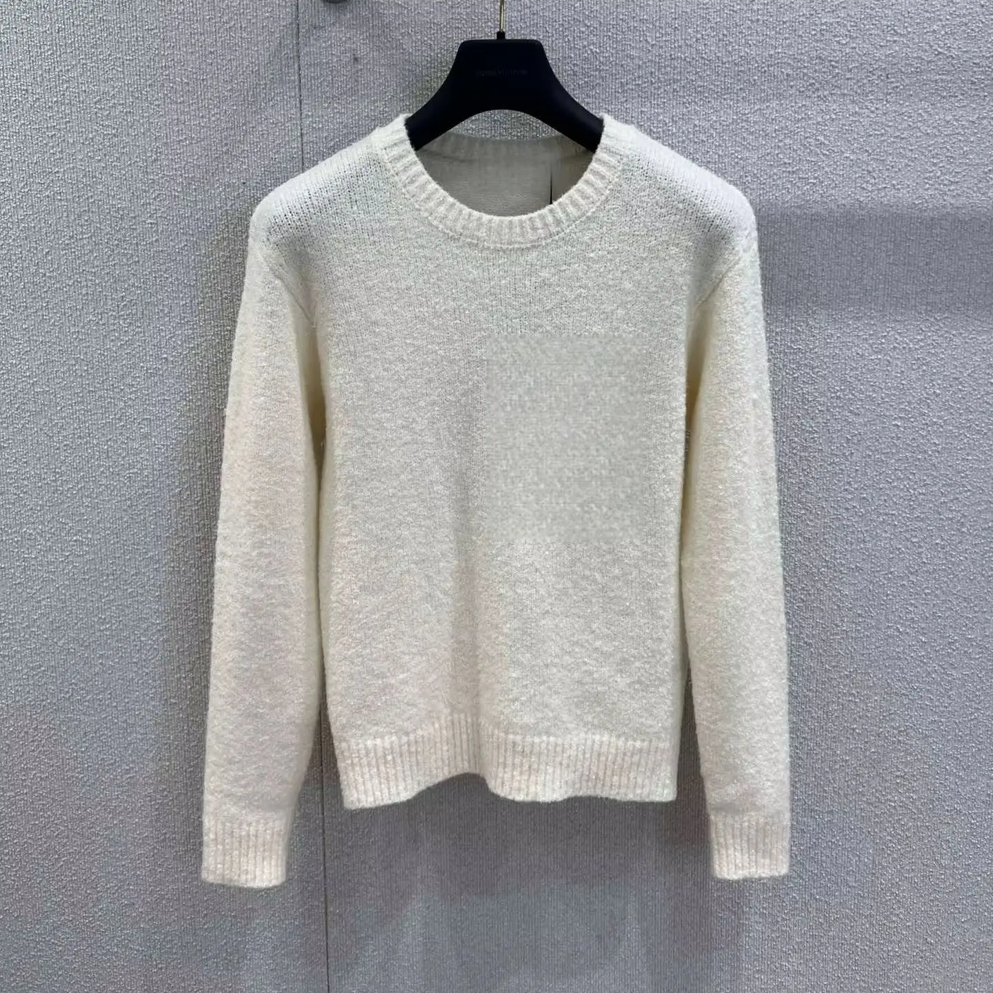 

25 Autumn and Winter New White Intarsia Wool Knitted Sweater Hot and Comfortable