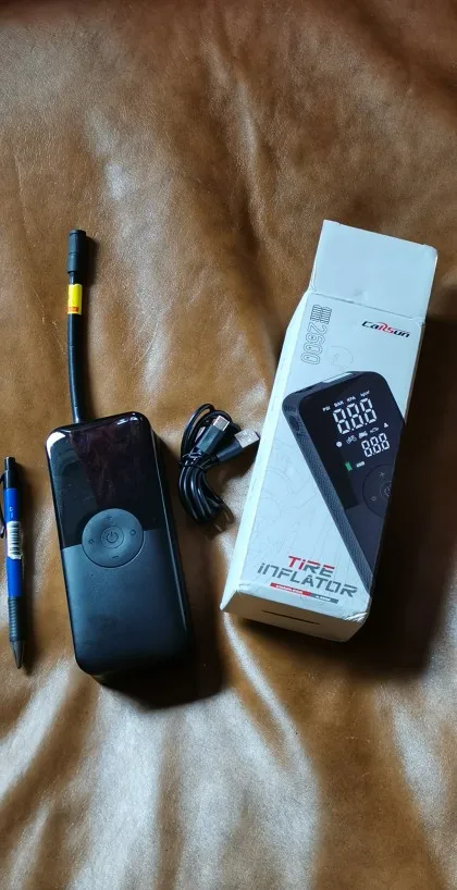 VanVolt AirGo™ Cordless Digital Tyre Inflator - Portable 150 PSI Air Pump photo review