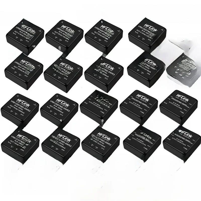 Izolowany konwerter DC-DC Moduł zasilania 5W DC DC 12V do 15V/5V/12V 24v do 5V/12V HLK-5D2405/5D1205/5D1212/5D1215/5D2412 — zdjęcie 2