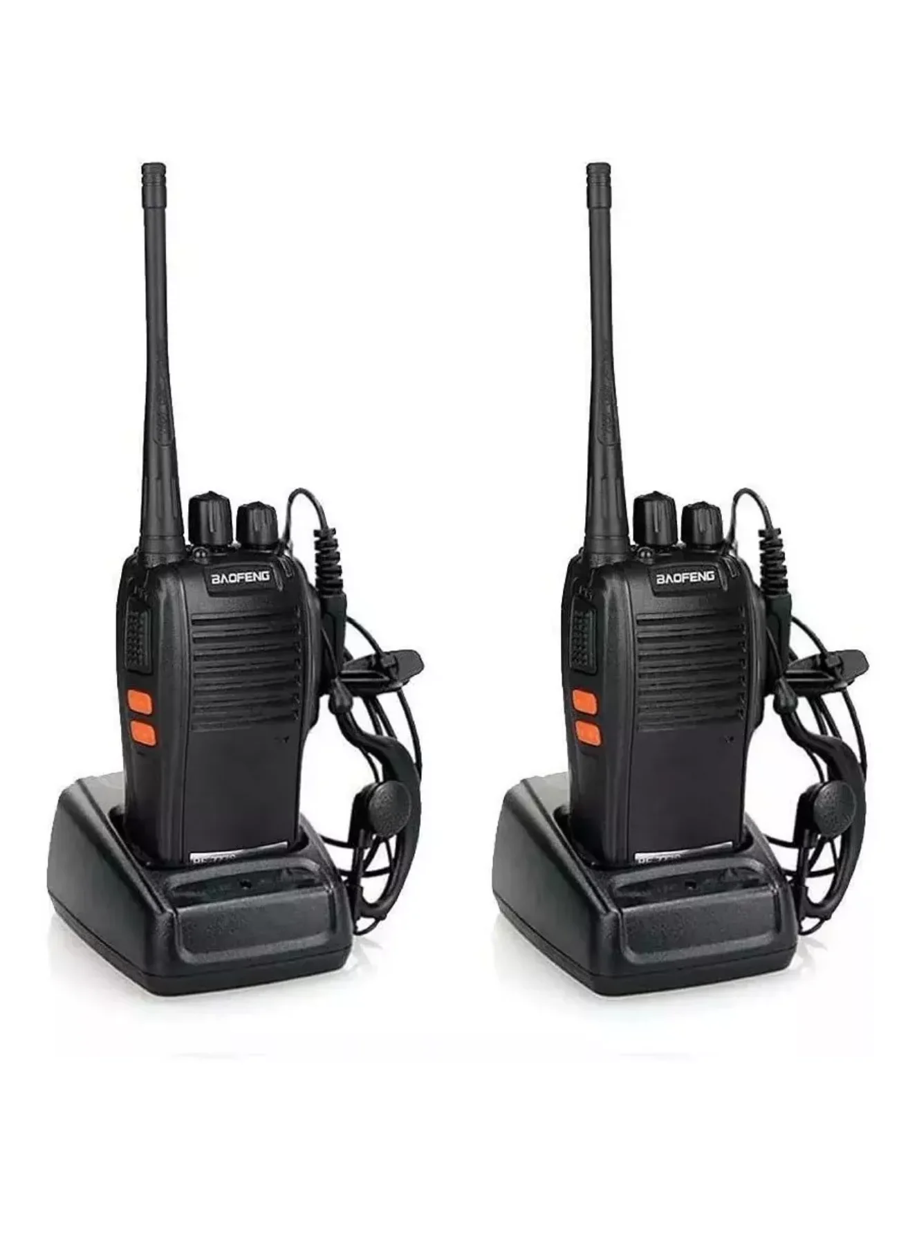 Par De Rádios Comunicador Baofeng Walktalk Bf-777s Microfone