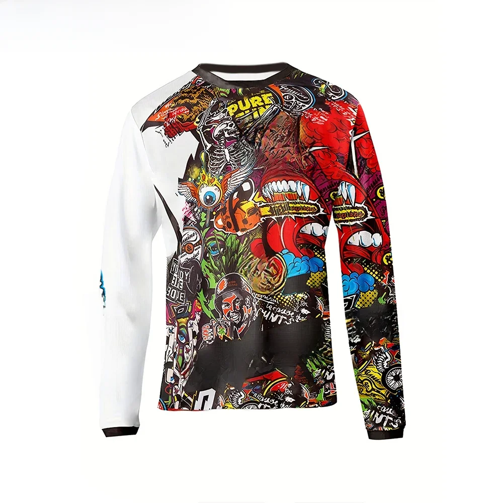 AliExpress NONE Moto off-road long sleeved sports top Mountain bike men's quick drying downhill riding clothing