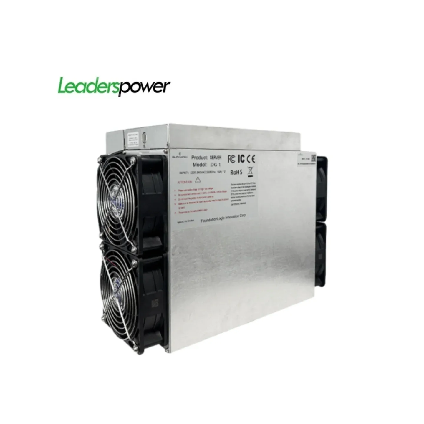 Tendências Novo Elphapex DG2 + 20.5 GH/s 3900W Scrypt Miner Litecoin Dogecoin LTC Doge Crypto Mining Machine ASIC com PSU