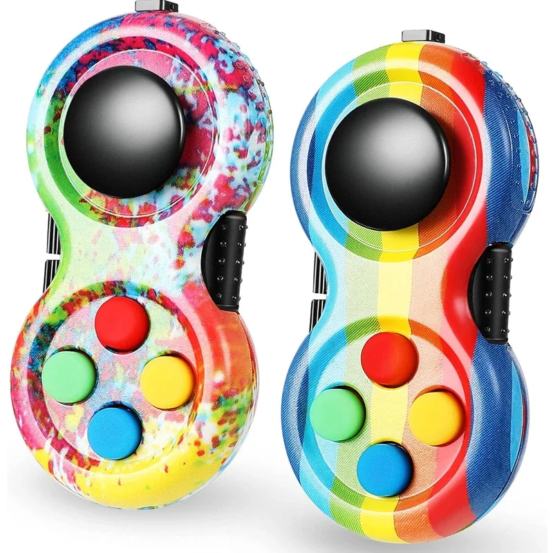 Manette de Jeu Anti-Stress, Jouets Sensoriels pour Besoins Spéciaux, TDAH, Mm, Sensoriel, Meilleur Cadeau pour les Instituts de Soulagement de l'Anlande, 2 Pièces