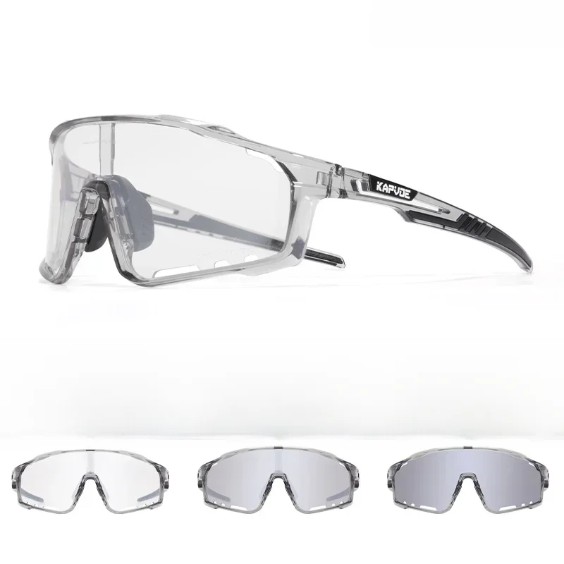AliExpress kapvoe Kapvoe Sliver Photochromic Glasses Cycling Sunglasses Men Women Sports Speed Road Mtb Mountain Bike Bicycle Cycle Eyewear Goggle