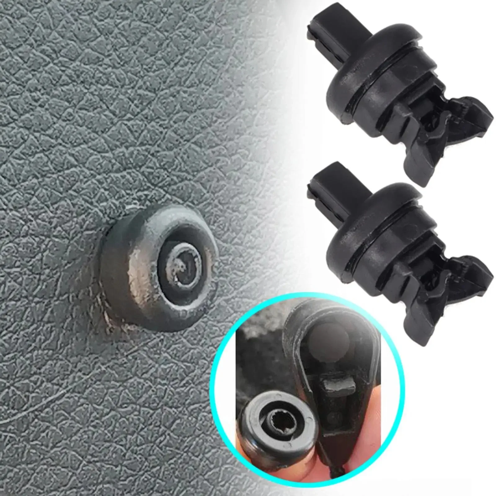 Clips de suspension pour coffre arrière, 2 pièces, pour Renault Clio Megane Scenic Laguna Modus MK1 MK2 MK3 1 2 3 7705099001