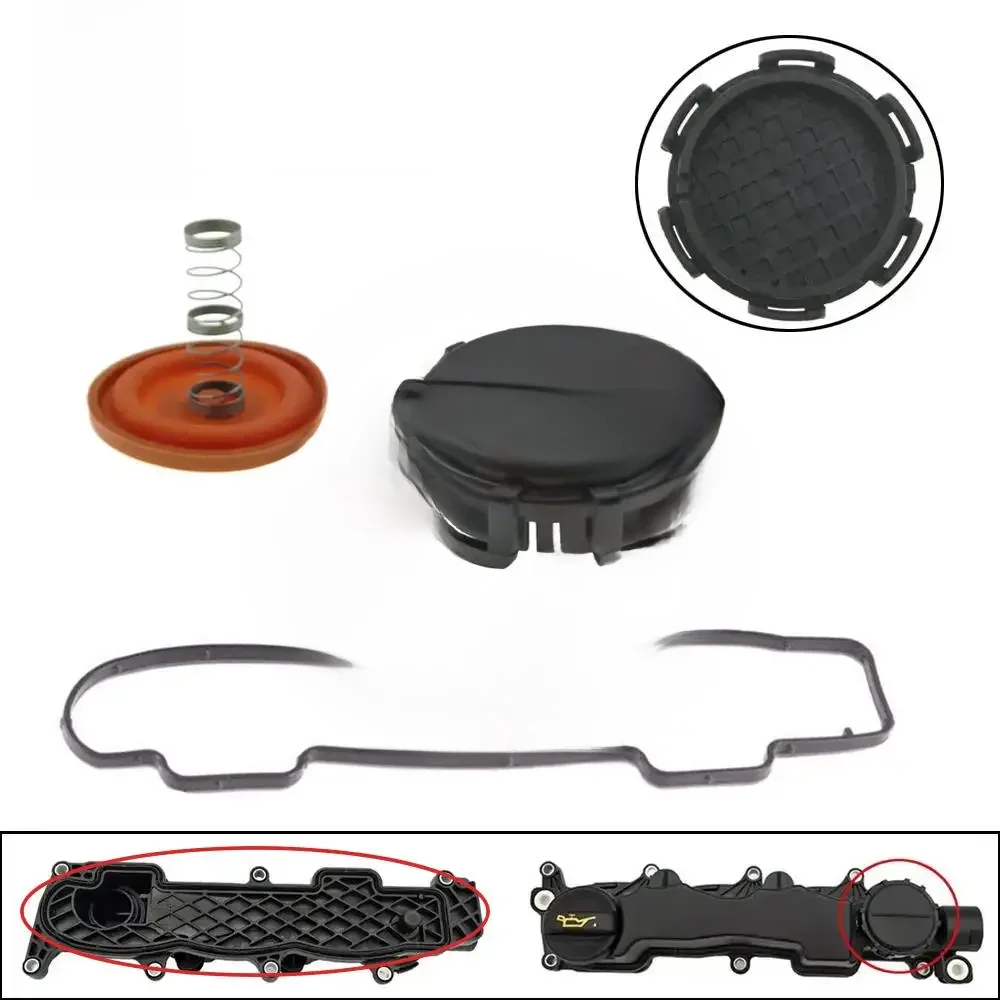 Joint de couvercle de culbuteur de moteur pour cristaux, 0249.C2, 0248.L1, 9651815680, en 1.6 HDI, Berlingo C2, C3, C4, C5, KIT 206, 307, 308, 407, 3008