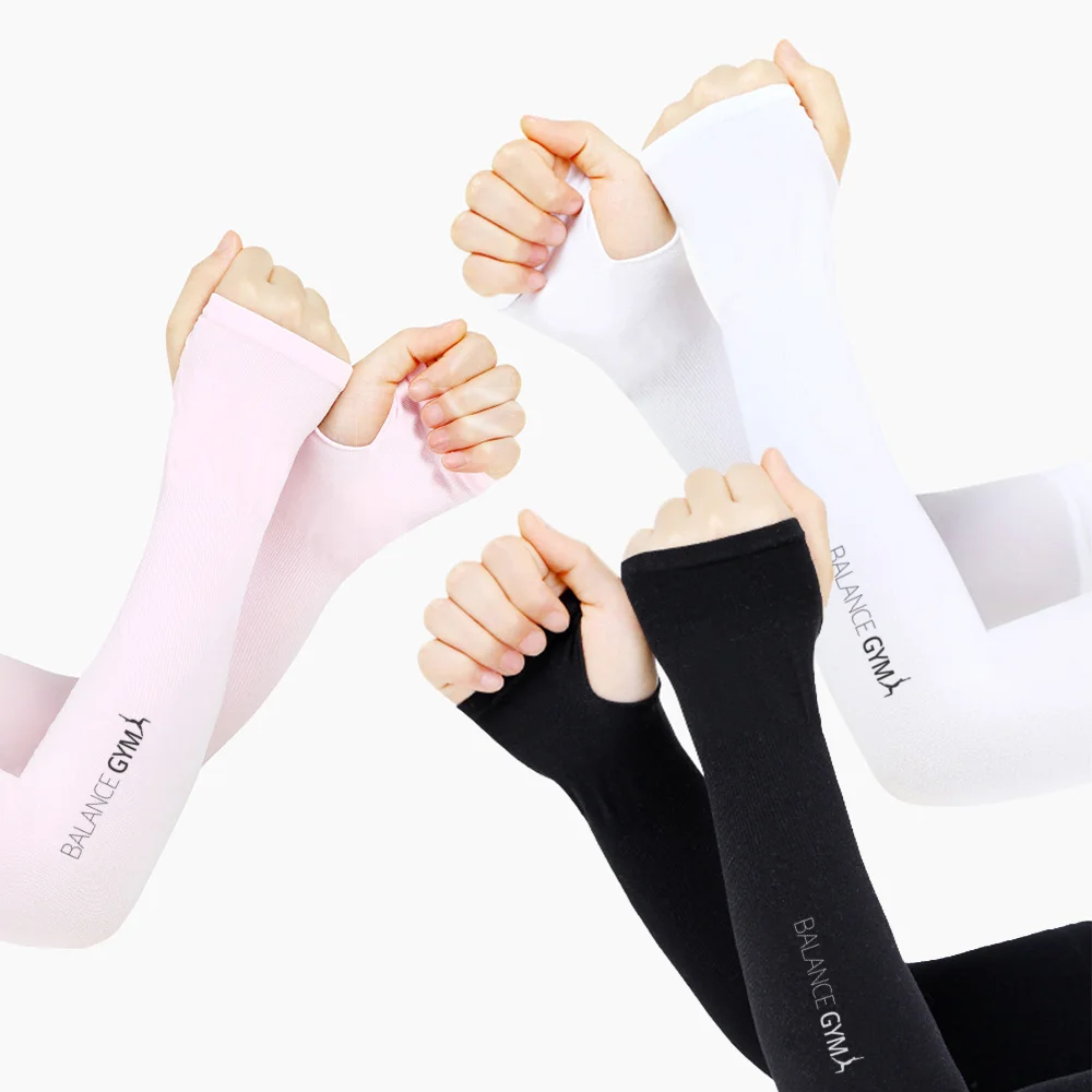[국내무료배송] 쿨토시 2p x 10개 SET 밸런스짐 쿨팔토시 핸드형/손목형 여름 자외선차단 골프 등산 자전거 심리스 넉넉한