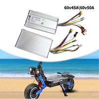 LAOTIE TI30 ES19 ANGWATT T1 ZERO Electric Scooter Controller with TF-100 5-Pin Display | 60V 45A FOC Sine Wave | Monopatín Trott