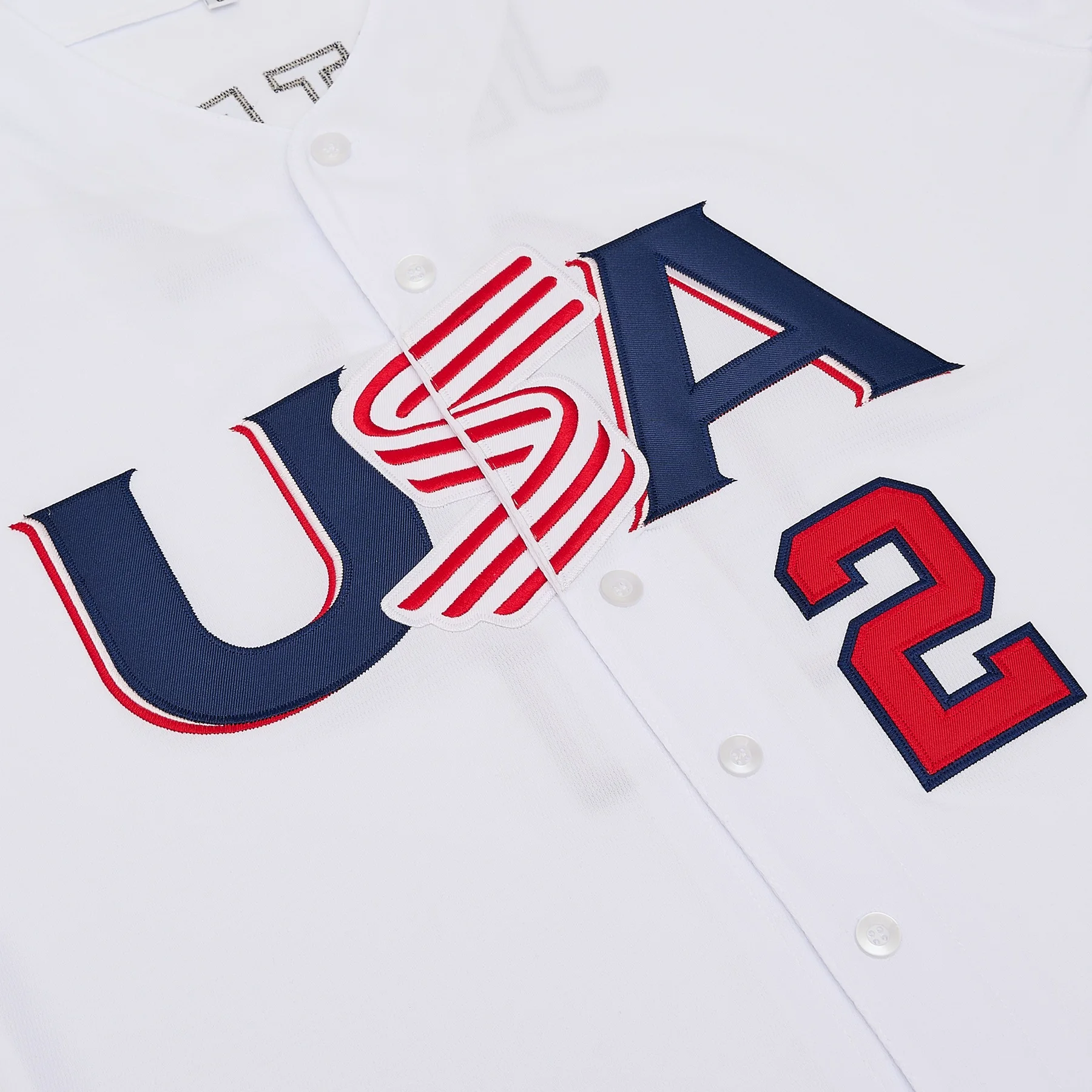 Men's USA Aaron Judge #99 Derek Jeter #2 Crow-Armstrong #4 Embroidery Baseball Jersey,  WBC World Classic National Team Fan Apparel, Game Day Casual Sports Shirt view 5