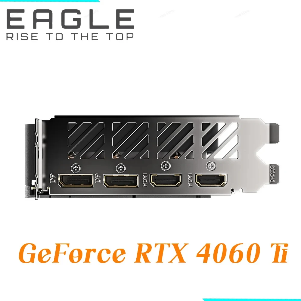 GEBRAUCHT Gigabyte RTX 4060 Ti EAGLE 8G RTX 4060 Ti Grafik GDDR6 GPU PCI-E 4.0 128 Bit 8 Pin Unterstützung Intel AMD CPU 4060Ti Video Auto
