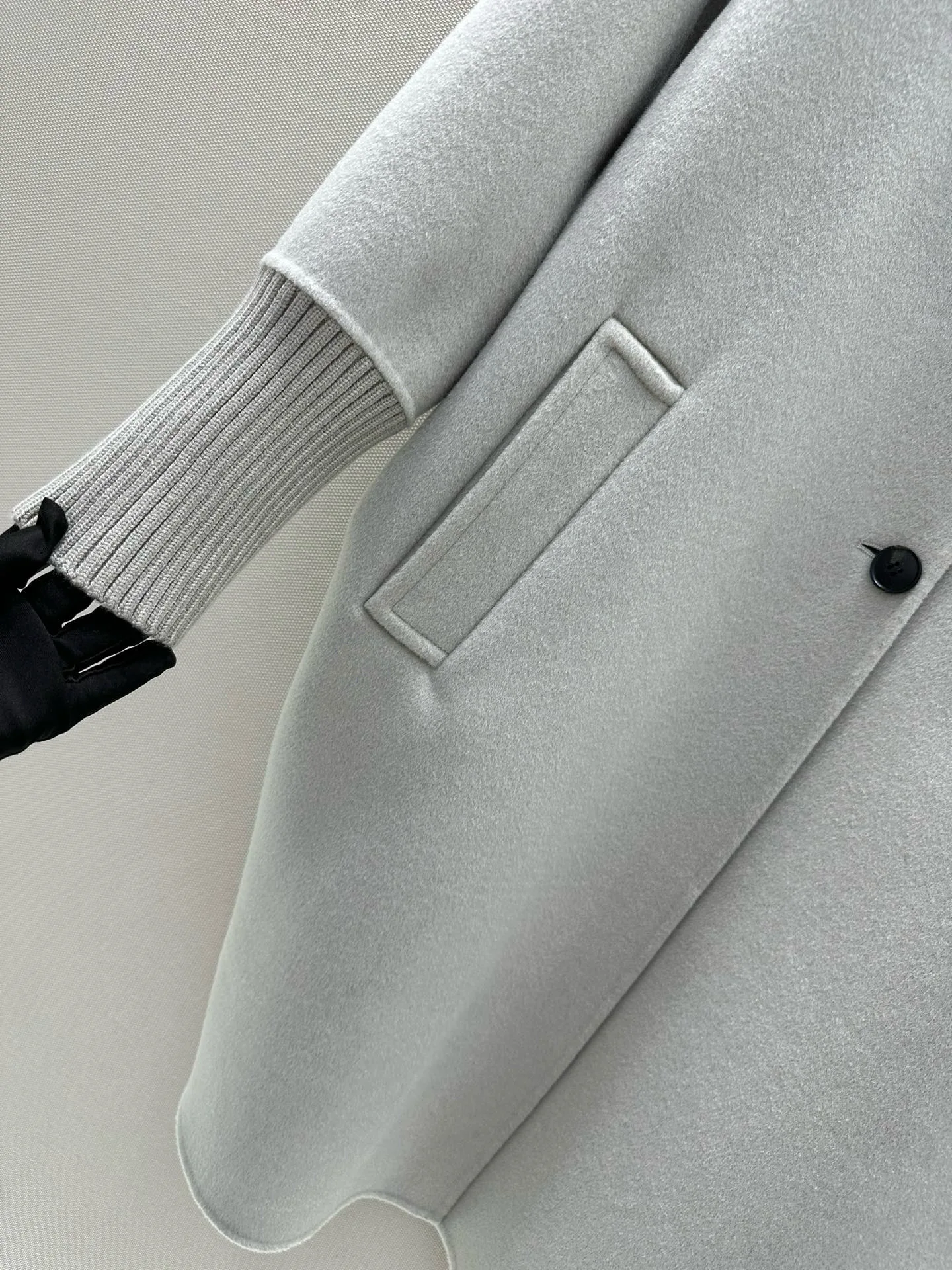 Elegant handmade cashmere coat