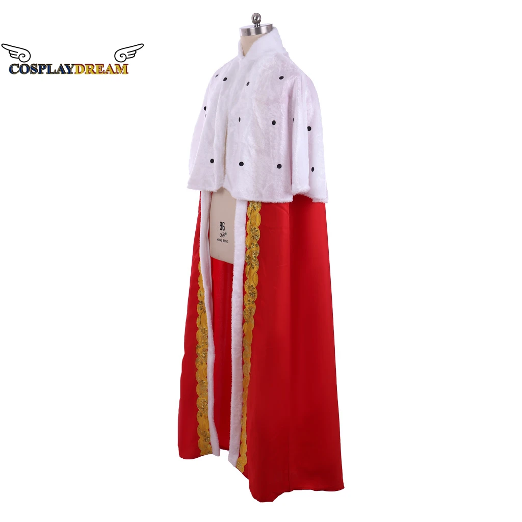 (In Stock) Hamilton King Dress Adult Men's Medieval Windbreaker Cloak Halloween Cosplay Retro Cloak European Party Long Cloak