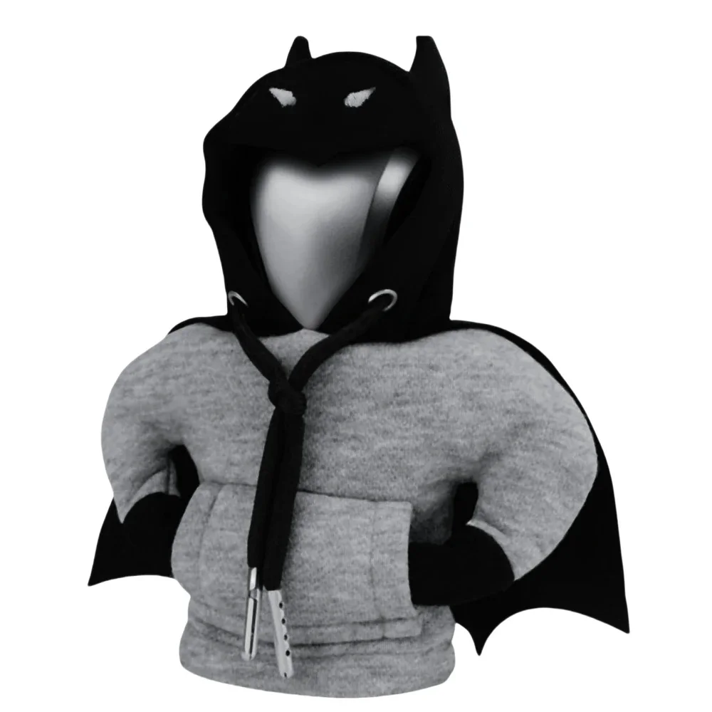 Bat Gear Shift Gearbox Cover Case Man Hooded Change Lever Sweatshirt Gear Shift Knob Cover Hoodie For Car Gear — zdjęcie 2