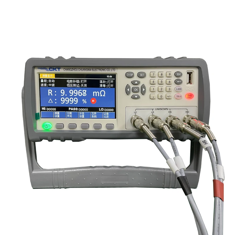 CKT517 DC Tester a bassa resistenza Milliohm Microohm Tester CKT515 CKT515A CKT517A CKT517B