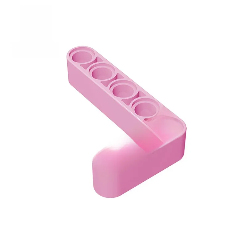 Gobricks 10 pièces briques MOC modifiées courbées épaisses en forme de L 3x5 assemble des particules compatibles avec 32526 blocs de construction pièces jouet