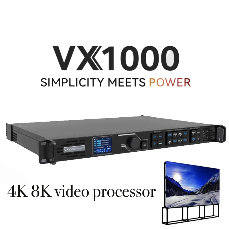 VX1000 nova star all in one controller  video processor VX600 for 2K 4K 8K  led video panel system controller