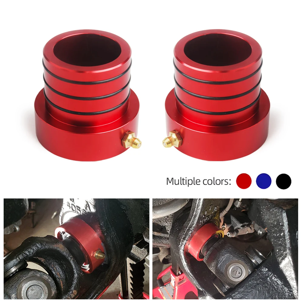 

2PCS MG21103 New Car Front Axle Tube Seal Dana 30/44 Fit for Jeep Cherokee 1984-2001 Wrangler JK YJ TJL Red Black Blue