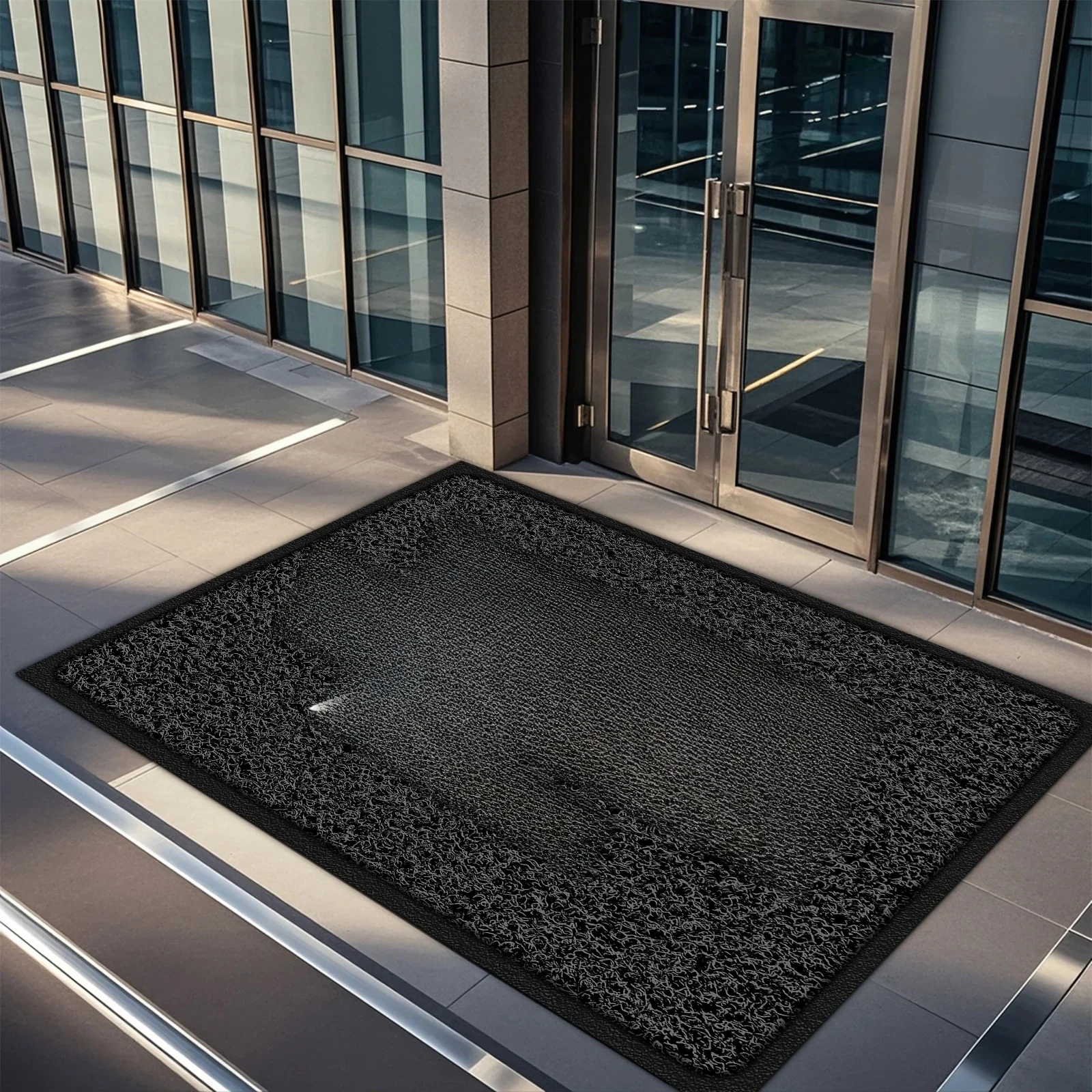 Tapis de bienvenue personnalisés, entrée de centre commercial, personnalisation du logo, salutations, non ald business, Doorvirus pour restaurant, hôtel, bar