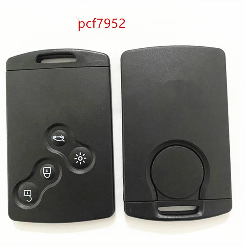 smart keyless hand free Car Remote Control Key  PCF7952 For Renault Megane3 Fluence Scenic Laguna 3 Koleos Clio