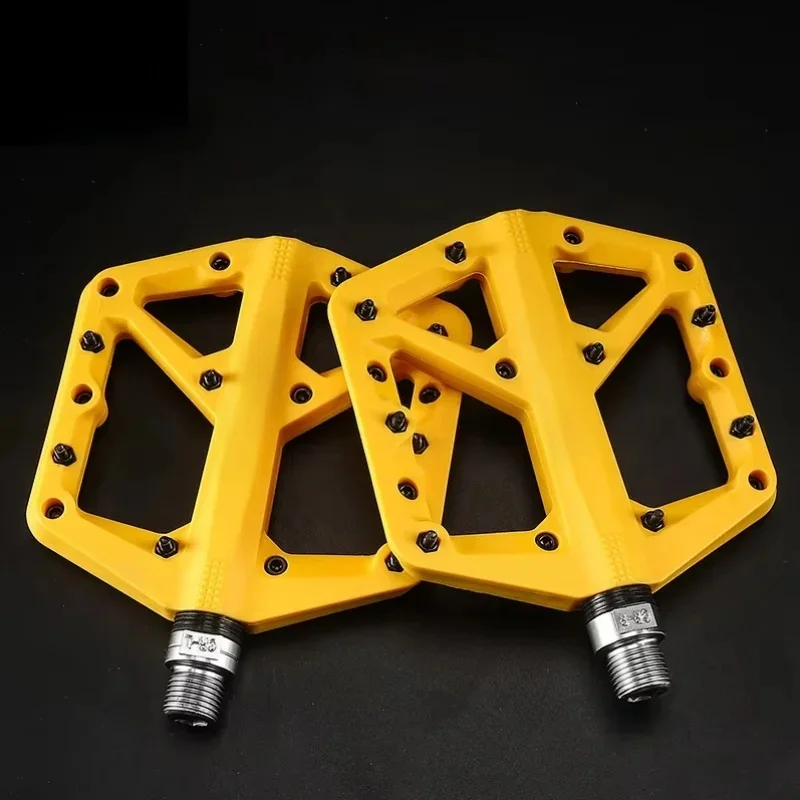 AliExpress West Biking WEST BIKING Ultralight Nylon Bicycle Pedals Moutain Bike Pedals 2 Sealed Bearings Non-Slip Multicolor Bike Pedals MTB Accessorie