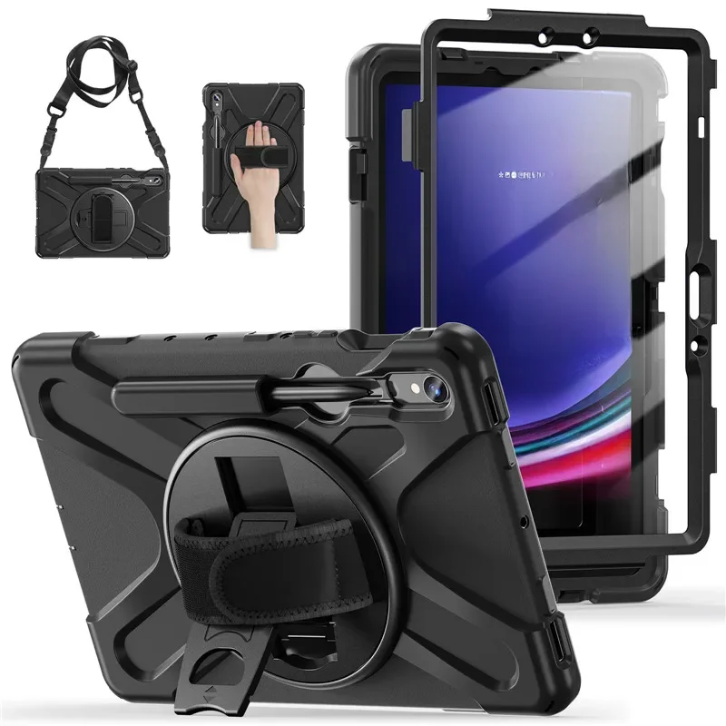 Tablet capa à prova de choque para Samsung Galaxy Tab, S10, S9, S8 Ultra, 14,6, S7, 11 "Plus, FE,