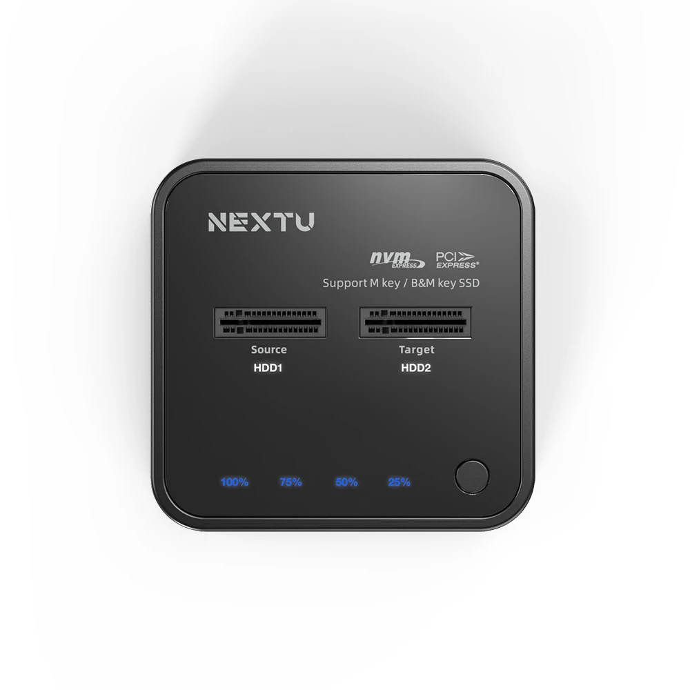 NextU NEXT-M2288DCU3 SSD Docking Station (Black)