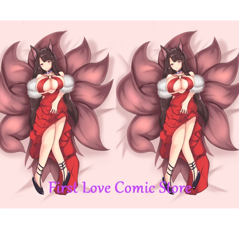 

Dakimakura Anime Pillow Case Akagi Beautiful Girl Pillow Cover Halloween Christmas Decoration 2023
