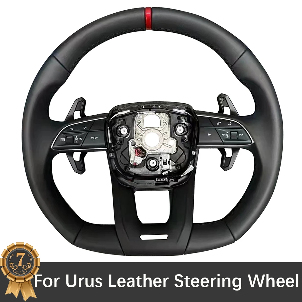 

For Urus Multifunctional Leather Steering Wheel With Paddles Assembly Accessories