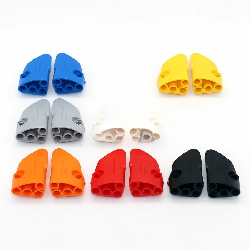 Pièce de haute technologie # 1 # Carénage de panneau court et lisse, 2 petits panneaux 87080 87086, modèle d'avion de voiture de course EV3, ensemble d'accessoires en vrac, bloc de construction MOC