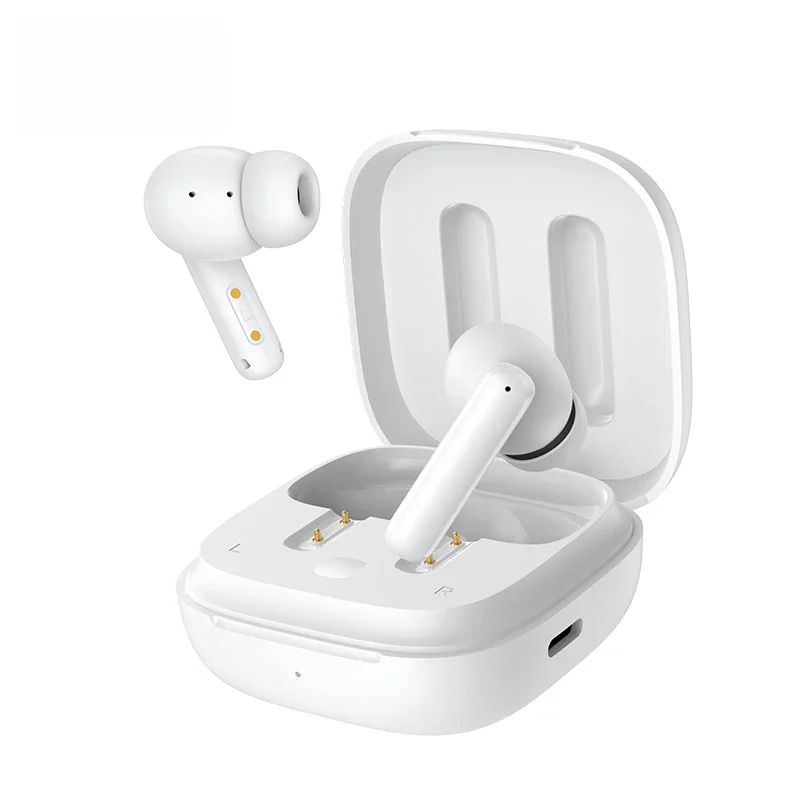 QCY T13 ANC écouteurs sans fil Bluetooth 5.3 suppression Active du bruit casque 4 micros ENC casque dans l'oreille écouteurs de jeu 5